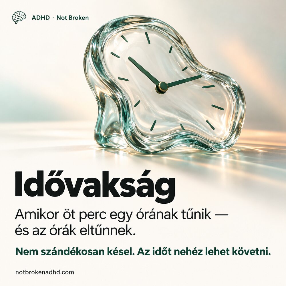 Illusztrált ADHD-emlékeztető