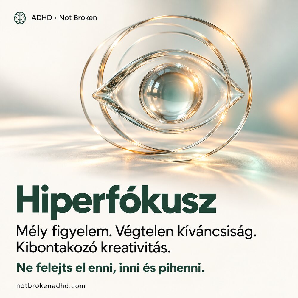 Illusztrált ADHD-emlékeztető